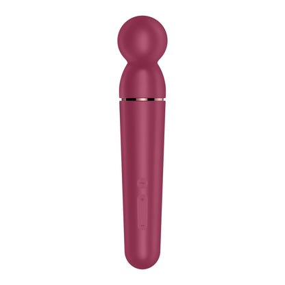 Вібромасажер Satisfyer Planet Wand-er Berry/Rosegold, дуже потужний, бездротовий