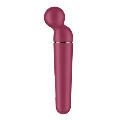 Вібромасажер Satisfyer Planet Wand-er Berry/Rosegold, дуже потужний, бездротовий