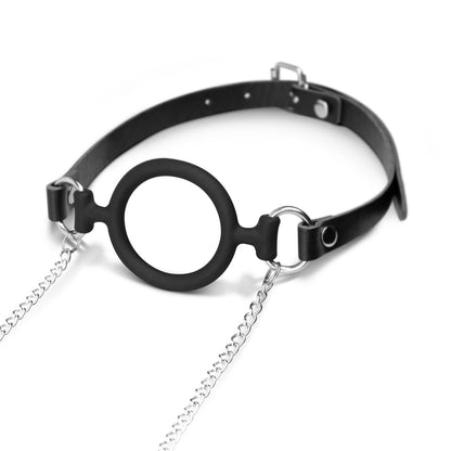 Затискачі з кляпом для сосків  Bedroom Fantasies: Nipple Clamps & Silicone Gag Ring