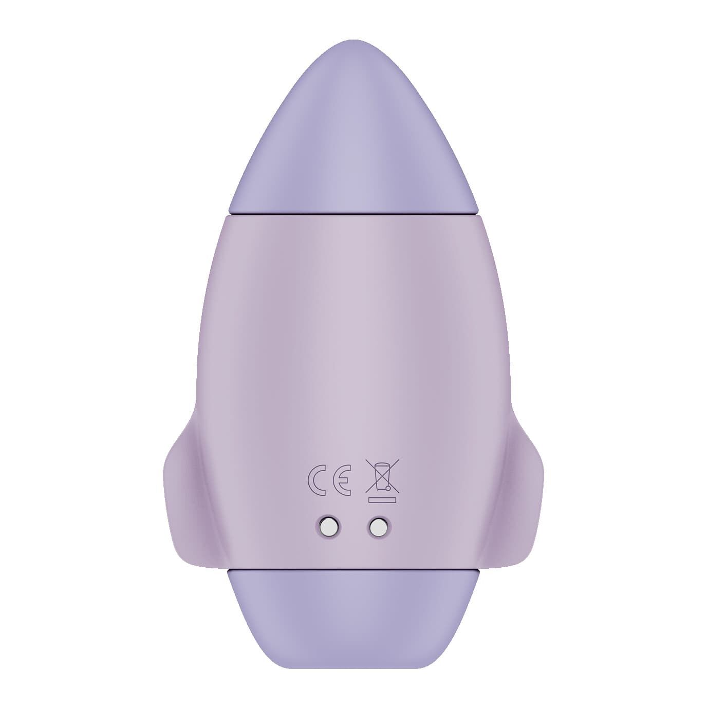 Вакуумний стимулятор з вібрацією Satisfyer Mission Control Violet, 2 незалежні мотори