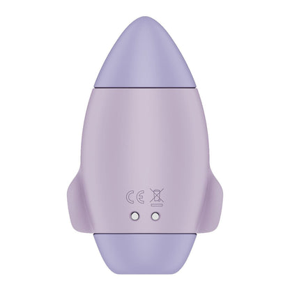 Вакуумний стимулятор з вібрацією Satisfyer Mission Control Violet, 2 незалежні мотори