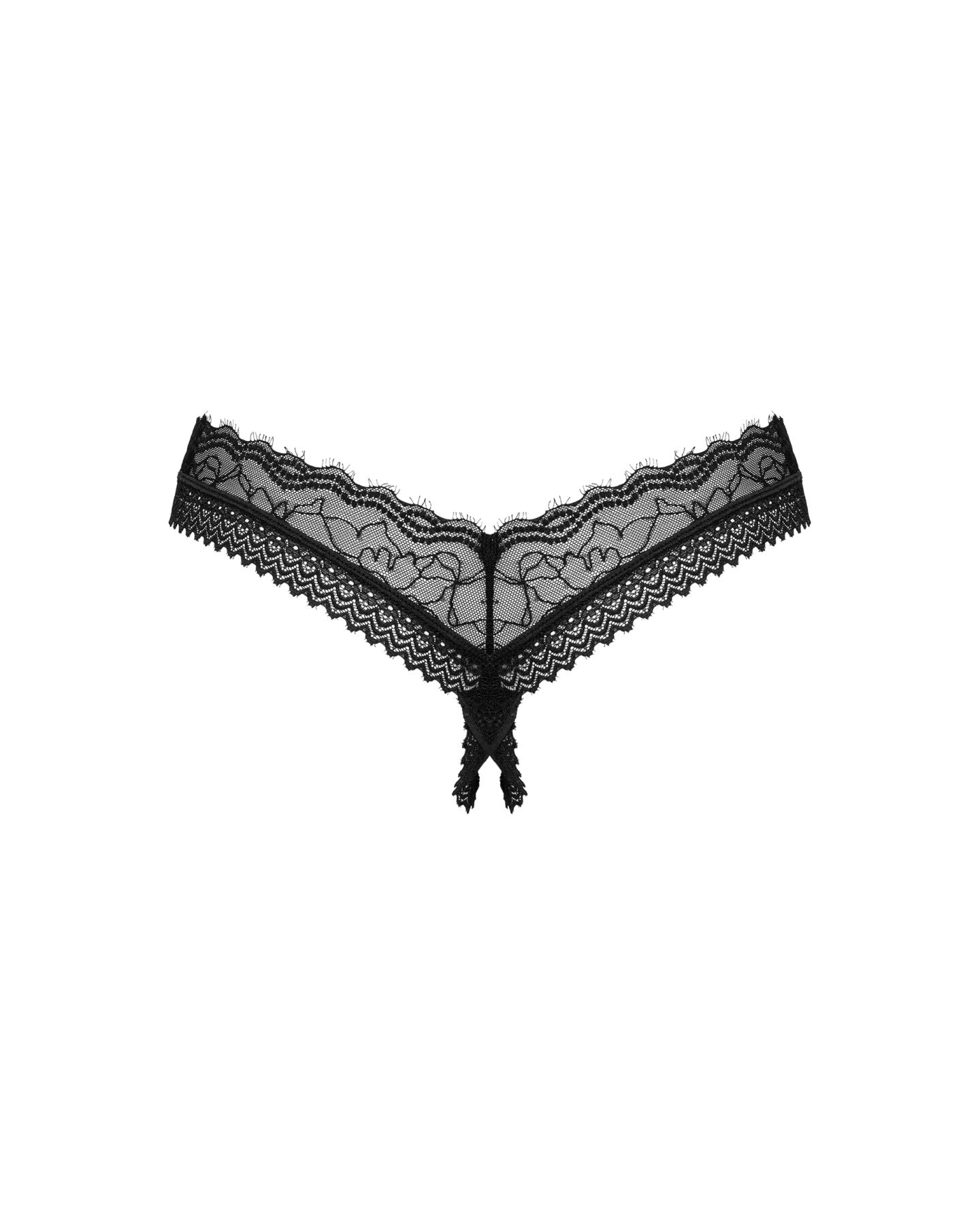 Трусики Obsessive Medilla crotchless thong XS/S