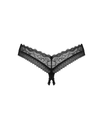 Трусики Obsessive Medilla crotchless thong XS/S