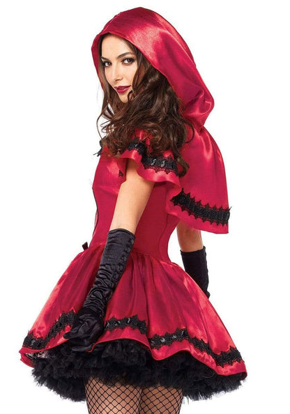 Еротичний костюм Червоної шапочки Leg Avenue Gothic Red Riding Hood S, сукня, накидка