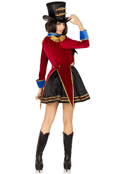 Костюм циркачки Leg Avenue Ringmaster Costume M, сукня, капелюх