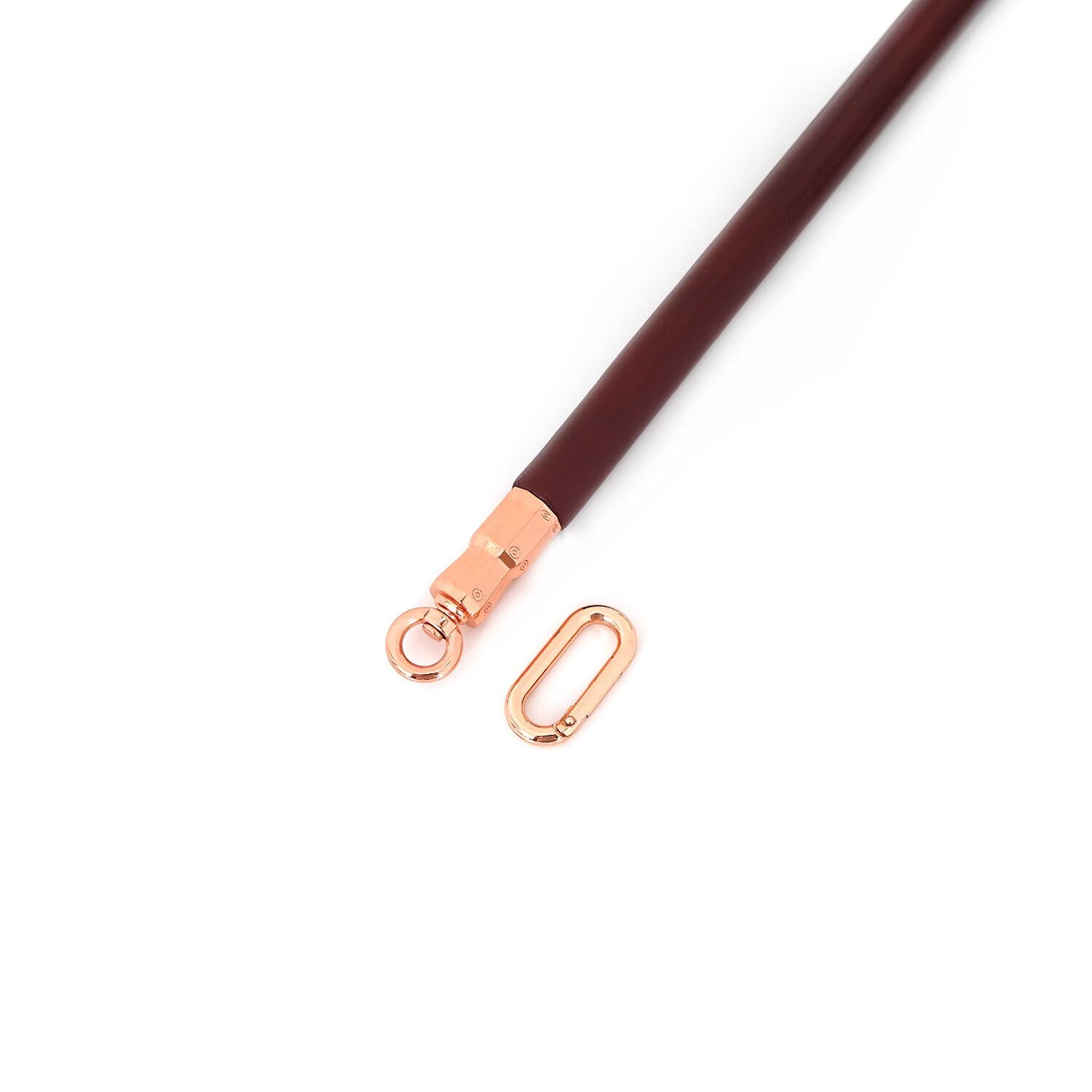 Фіксатор-розпірка для ніг або рук Liebe Seele Wine Red Spreader Bar, дерево + натуральна шкіра