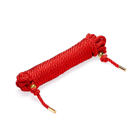 Мотузка для шибарі Liebe Seele Shibari 10M Rope Red, комбінований склад