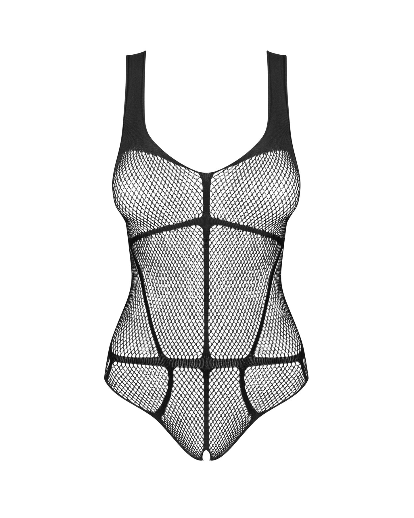 Еротичне боді з доступом Obsessive B336 crotchless teddy S/M/L