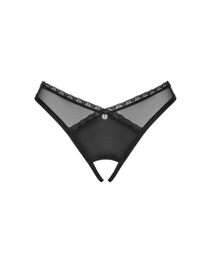 Трусики з доступом Obsessive Latinesa crotchless thong XL/2XL Новинка