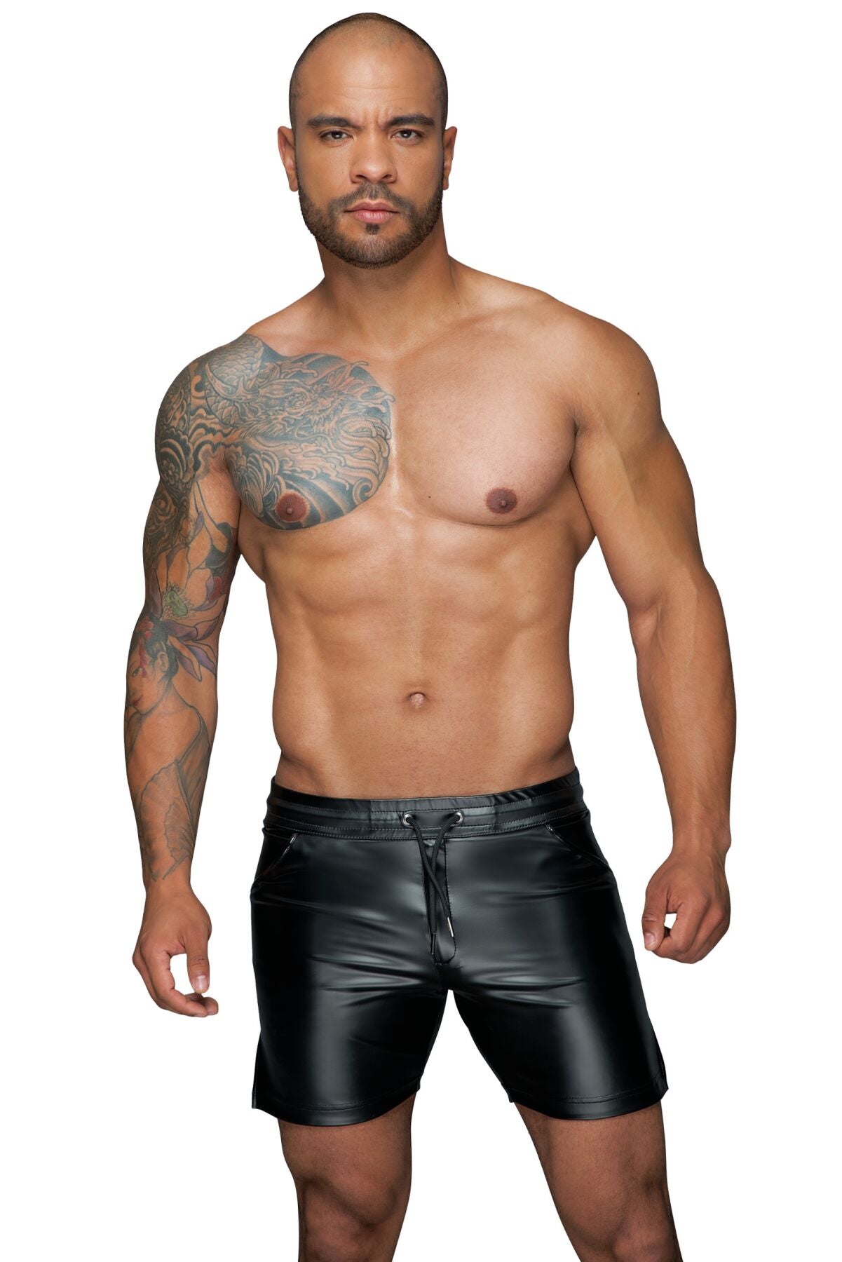 Чоловічі шорти Noir Handmade H061 Powerwetlook shorts - S