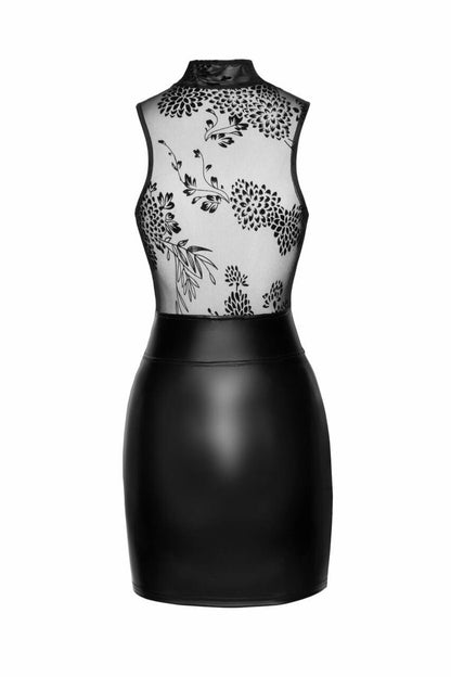 Сукня Noir Handmade F241 Short dress with powerwetlook skirt and tulle top - L