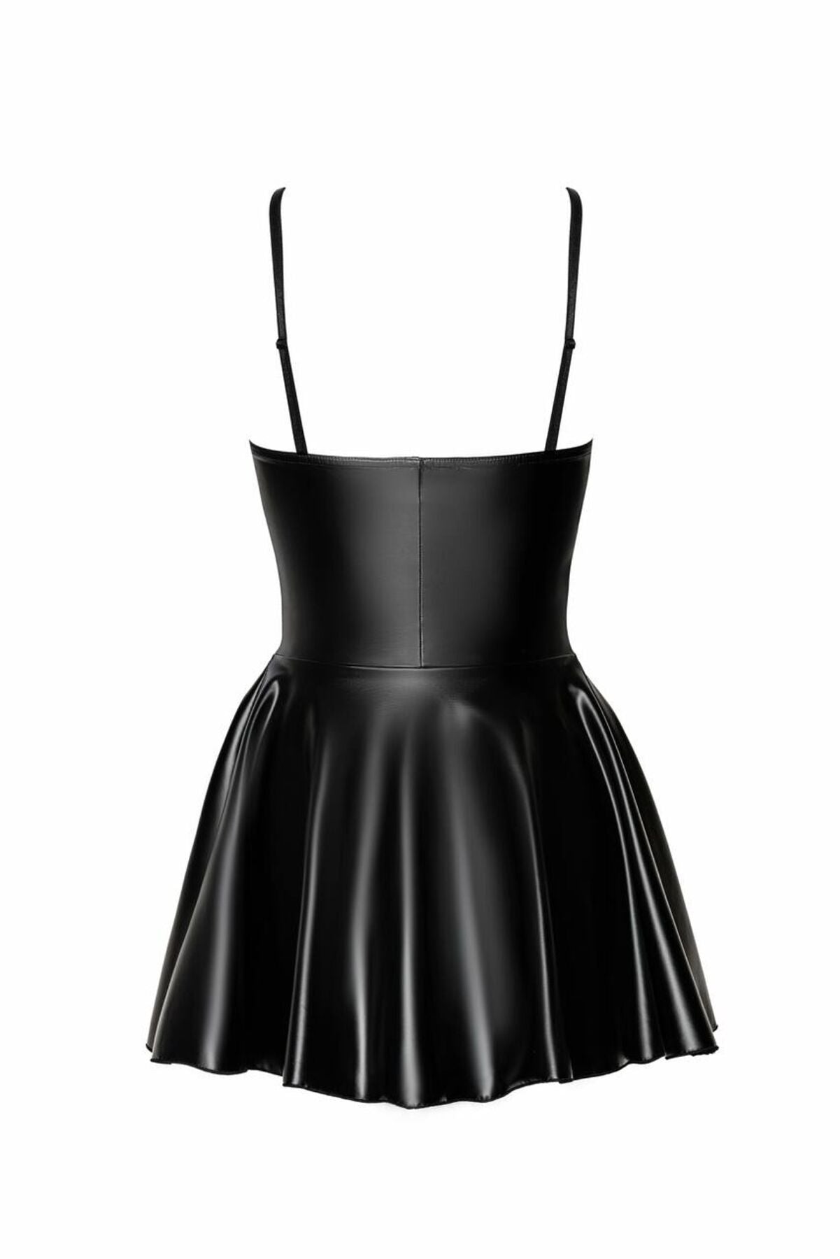 Сукня Noir Handmade F308 Dreamer wetlook corset mini dress with front zipper - L