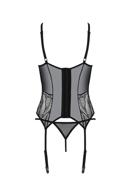 Корсет Passion LEAFA CORSET black S/M - ECO Passion