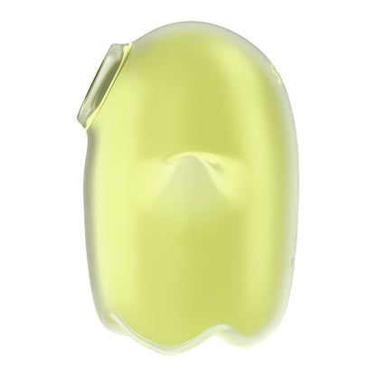 Вакуумний кліторальний стимулятор із вібрацією Satisfyer Glowing Ghost Yellow