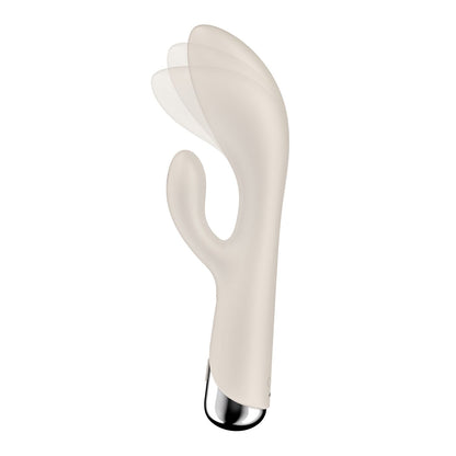 Вібратор-кролик Satisfyer Spinning Rabbit 1 Beige