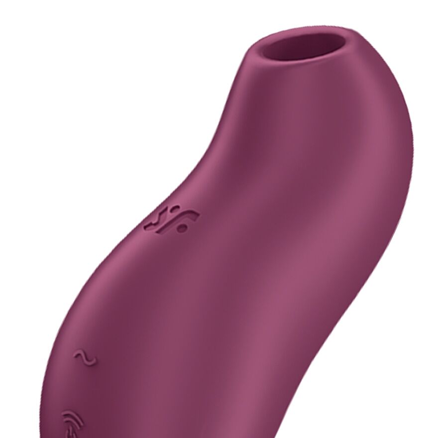 Вакуумний кліторальний стимулятор із вібрацією Satisfyer Pocket Pro 1 Purple