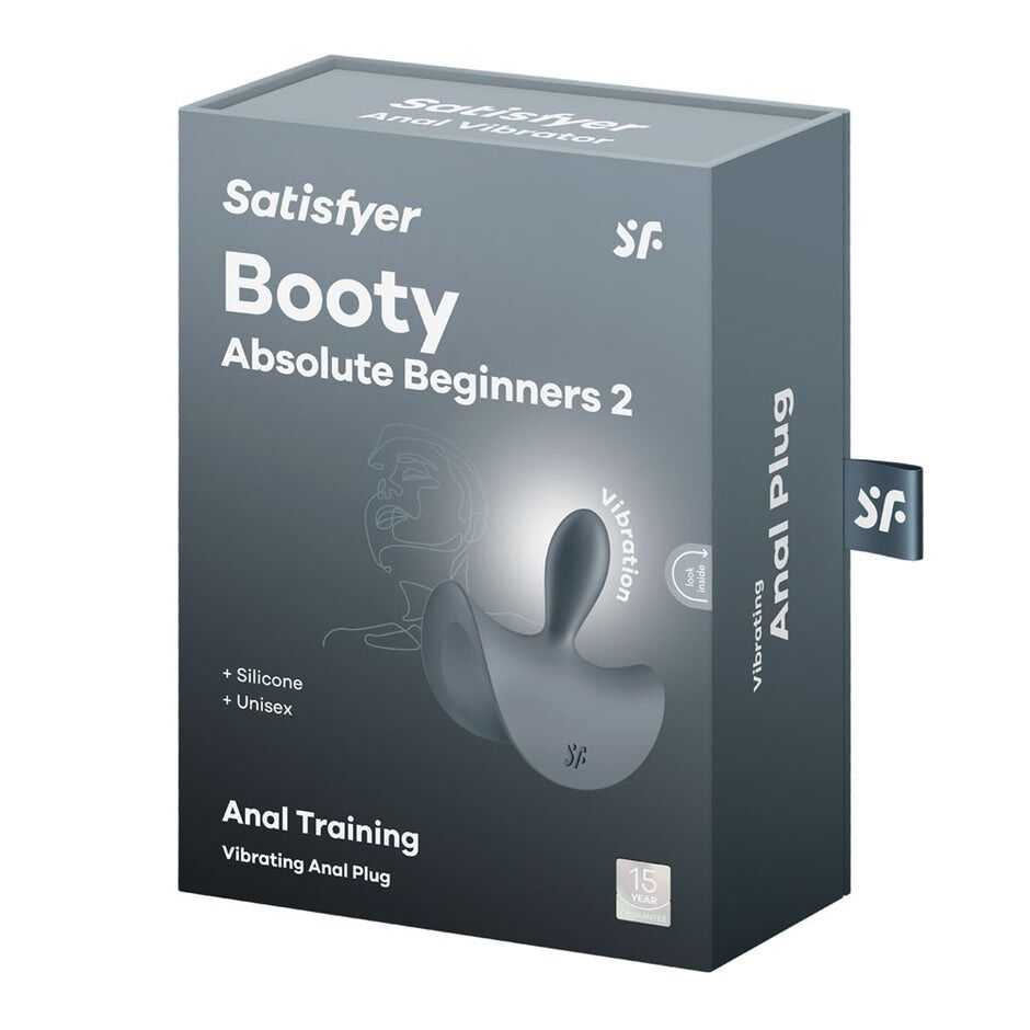 Анальна вібропробка Satisfyer Booty Absolute Beginners 2, для початківців, ввідна частина 3,5 см