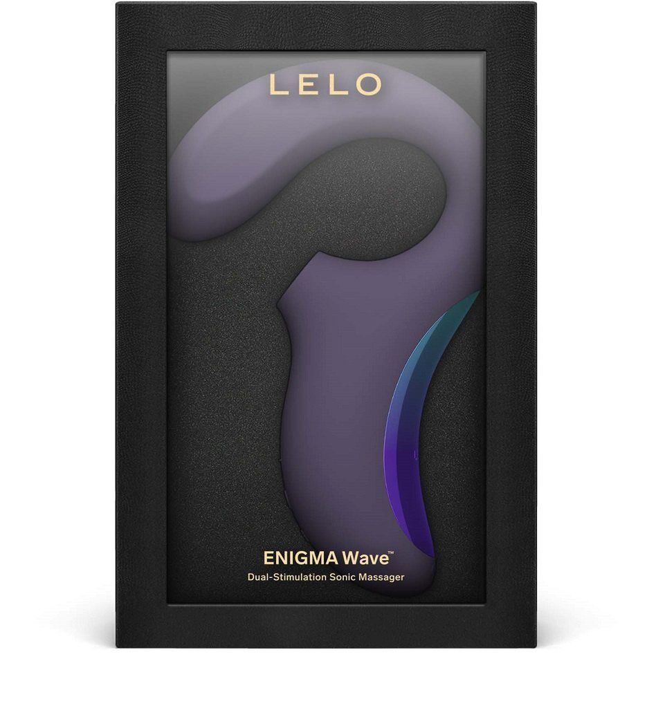 Кліторально-вагінальний звуковий стимулятор LELO Enigma WAVE Cyber Purple