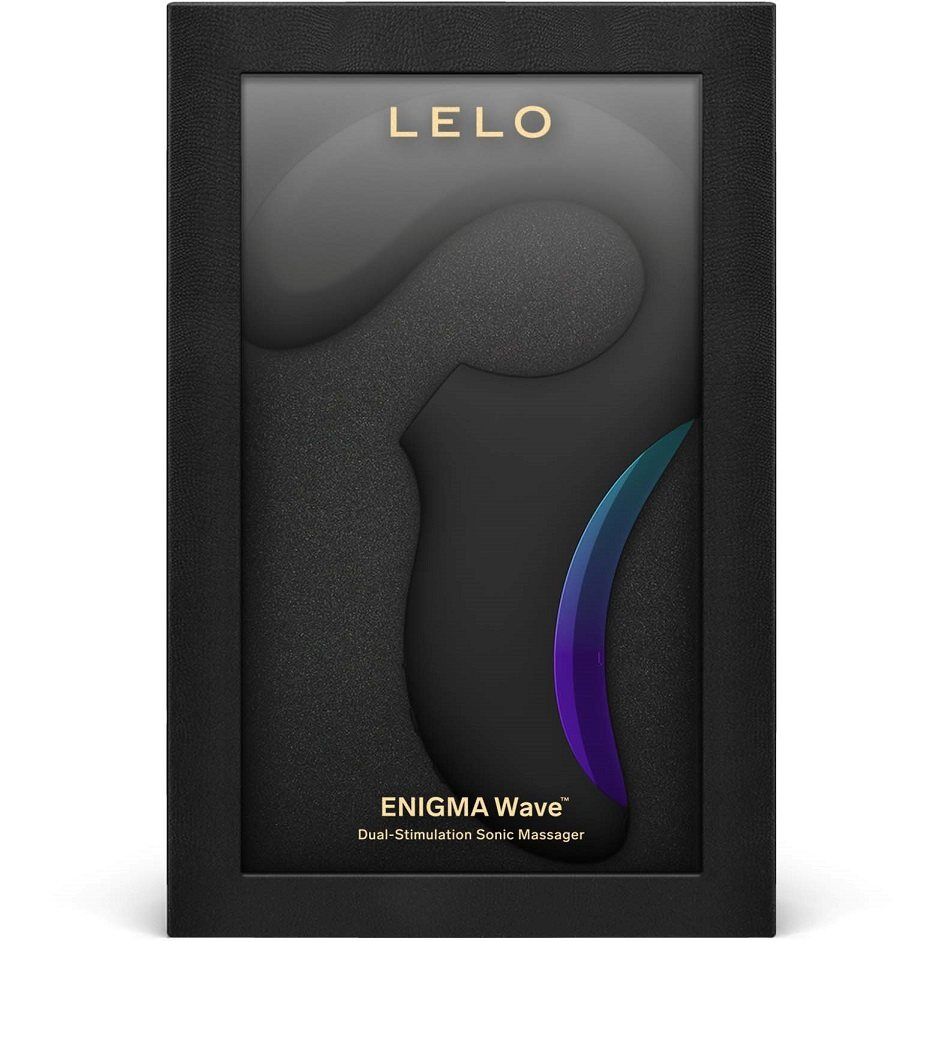 Кліторально-вагінальний звуковий стимулятор LELO Enigma WAVE Black