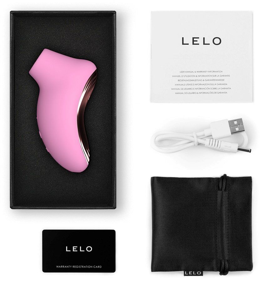 Звуковий стимулятор клітора LELO SONA 2 Travel Pink