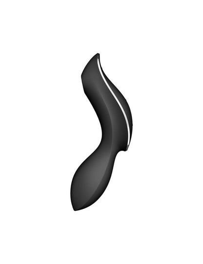 Вакуумний стимулятор з вібрацією Satisfyer Curvy Trinity 2 Black