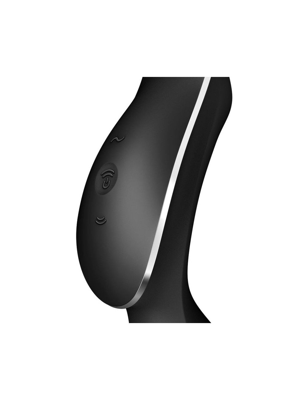 Вакуумний стимулятор з вібрацією Satisfyer Curvy Trinity 2 Black