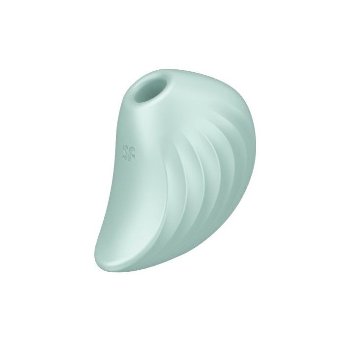 Вакуумний кліторальний стимулятор із вібрацією Satisfyer Pearl Diver Mint