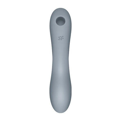 Вакуумний стимулятор з вібрацією Satisfyer Curvy Trinity 3 BlueGrey