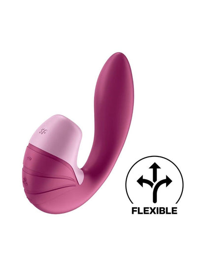 Вакуумний вібратор Satisfyer Supernova Berry, 2 положення ствола