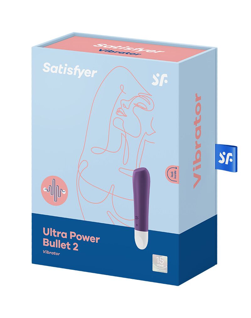 Вібропуля перезаряджаєма Satisfyer Ultra Power Bullet 2 Violet