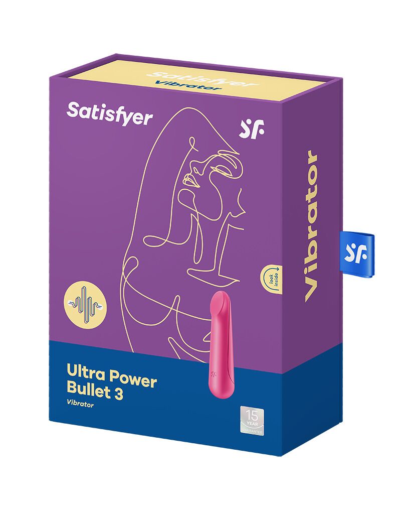 Віброкуля перезаряджаєма Satisfyer Ultra Power Bullet 3 Red