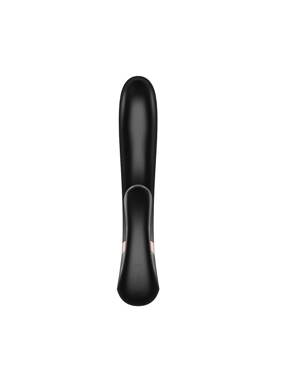 Смарт вібратор-кролик із підігрівом Satisfyer Heat Wave Black