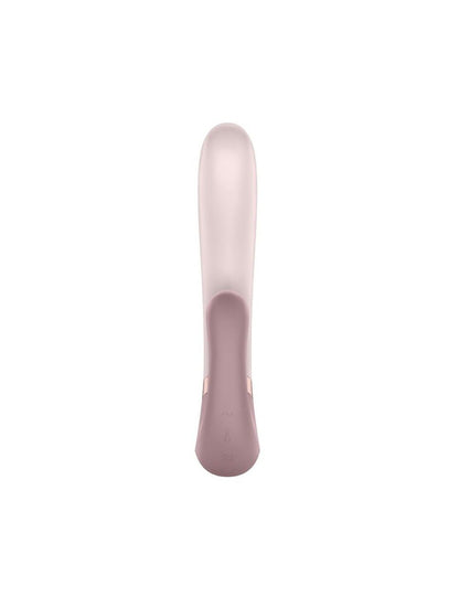 Смарт вібратор-кролик із підігрівом Satisfyer Heat Wave Mauve