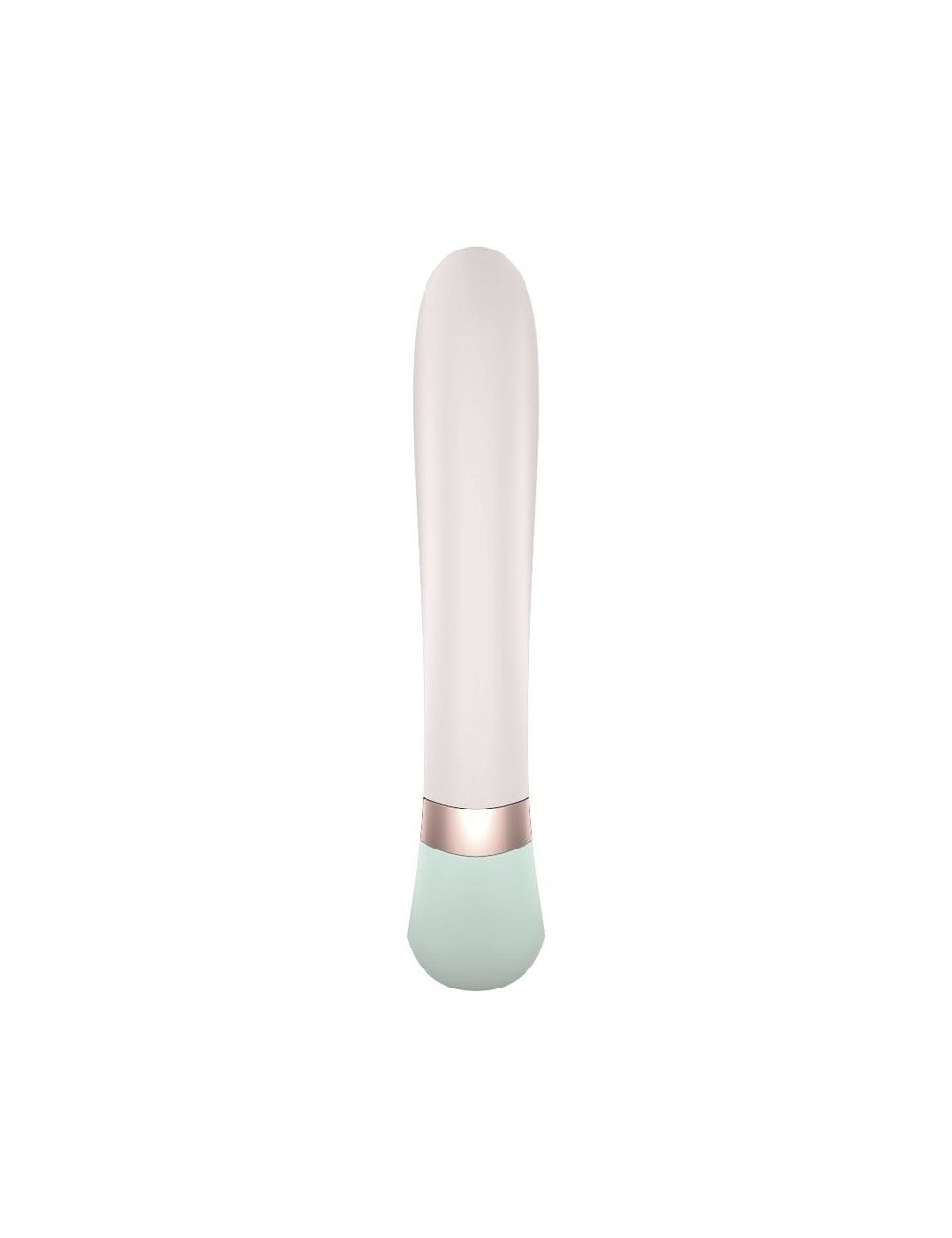 Смарт вібратор-кролик із підігрівом Satisfyer Heat Wave Mint