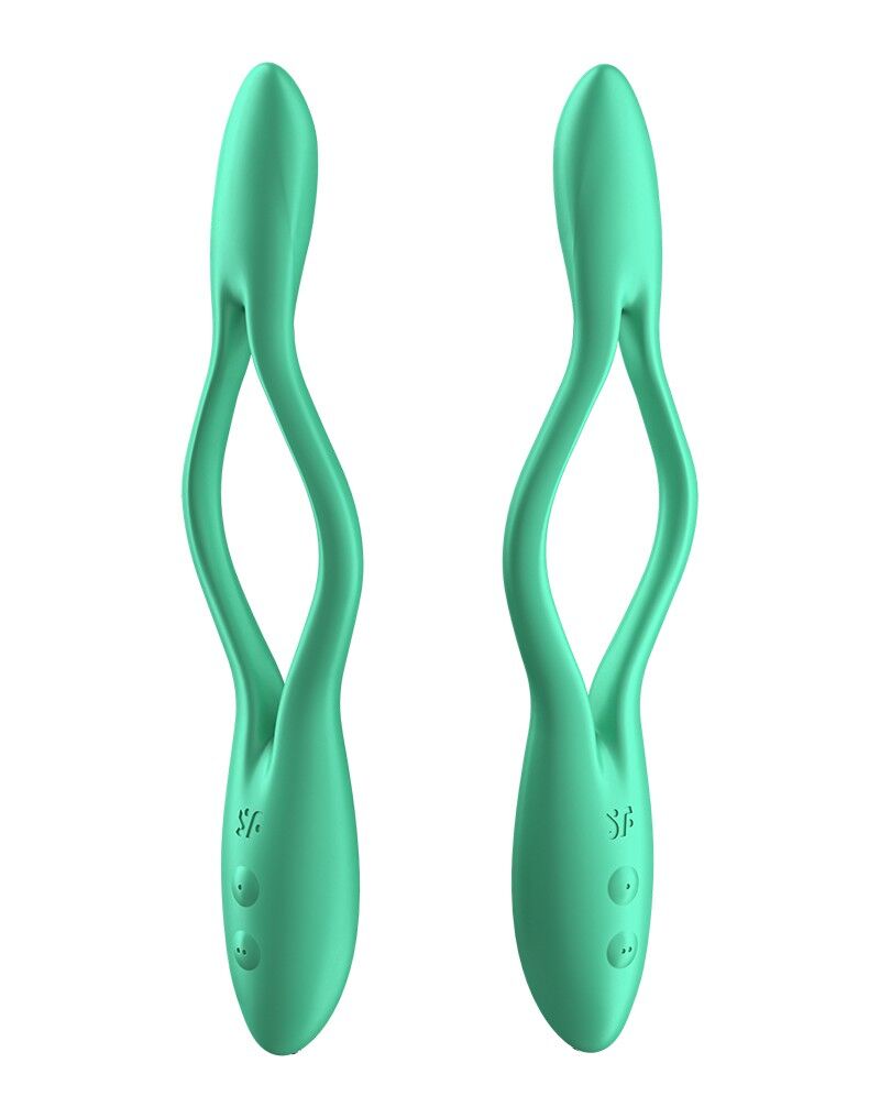 Універсальний гнучкий вібратор для пар Satisfyer Elastic Game Light Green