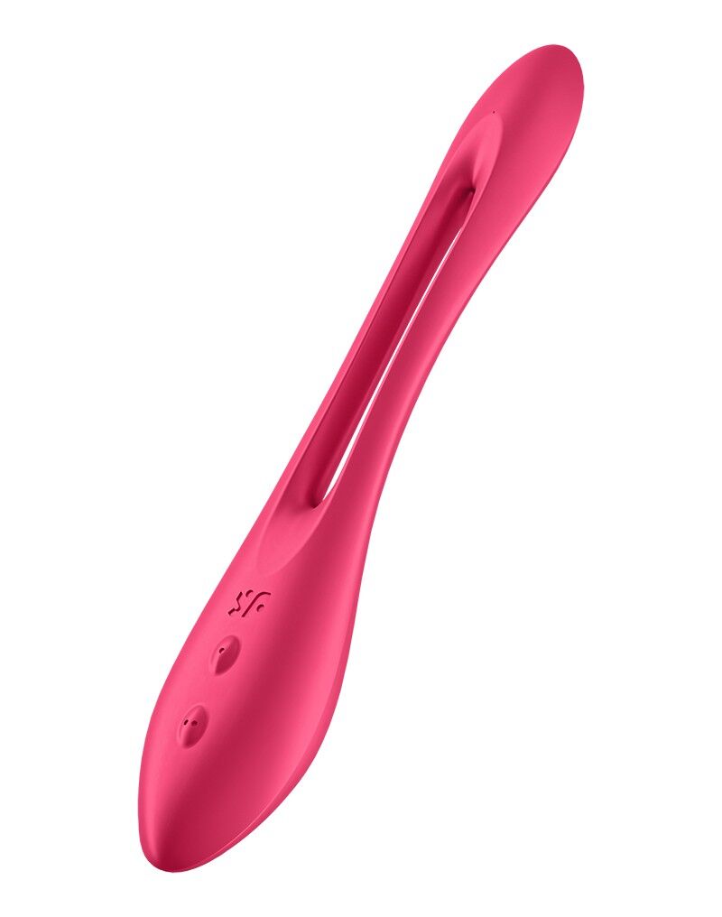 Універсальний гнучкий вібратор для пар Satisfyer Elastic Joy Red